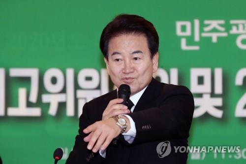 정동영 평화당 대표 "호남에서 민주당과 1대1 구도 만들겠다"