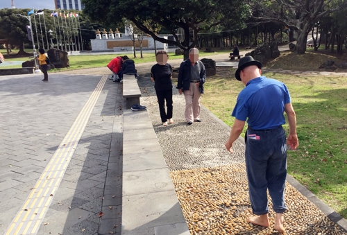 97년 만에 가장 따뜻한 겨울 제주 '반팔 입고 철쭉도 활짝'(종합)