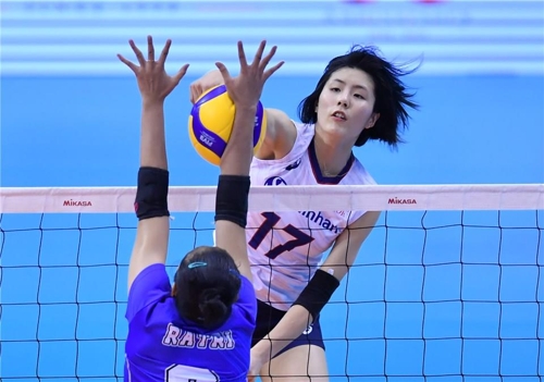 한국여자배구, 인니에 완승…3회 연속 올림픽 향해 상쾌한 출발