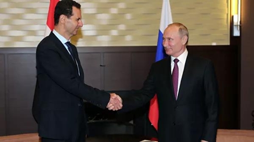 중동 긴장고조 속 푸틴 시리아 전격 방문…아사드 대통령과 회담