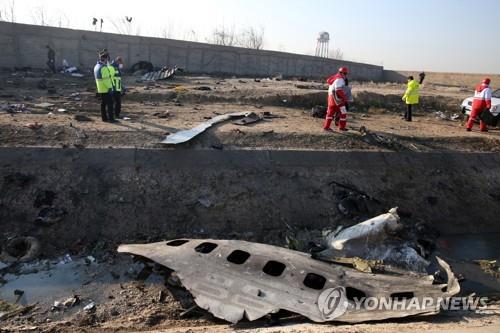 우크라 여객기 테헤란 부근서 추락…"탑승객 176명 전원 사망"(종합3보)