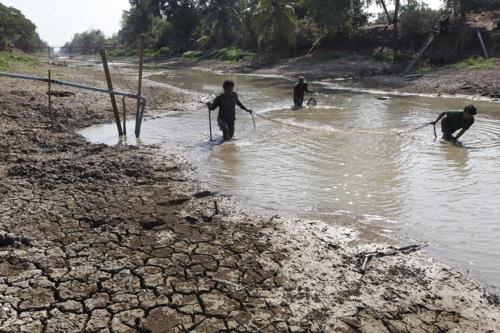 40년 만의 가뭄에 태국 총리 "샤워·양치 1분씩만 줄여달라"