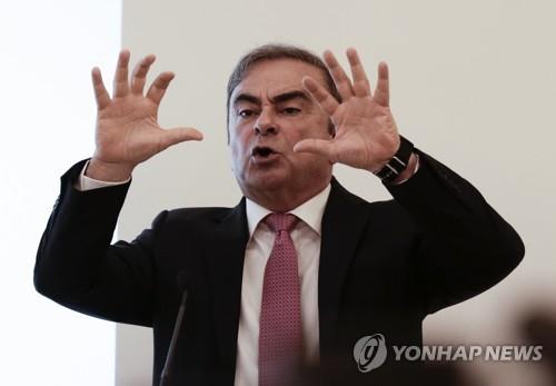 日정부·닛산 음모론 제기한 곤 "아베가 관여했다고 생각 안해"