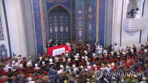 '중동의 비둘기' 오만 군주 별세…사촌이 승계(종합2보)