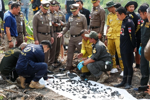 태국서 살인용의자 집 인근 연못서 '사람 뼈' 약 300개 발견
