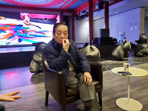 '중국 예술의 전설' 한메이린 "한국서 현대미술전 계획"