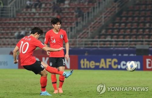 AFC U-23 한국-요르단전 생중계 시청률 6.76％