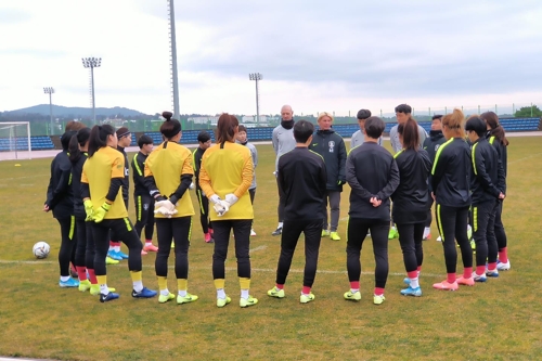 유럽파 가세한 여자 축구대표팀 '유기적 플레이' 담금질 집중