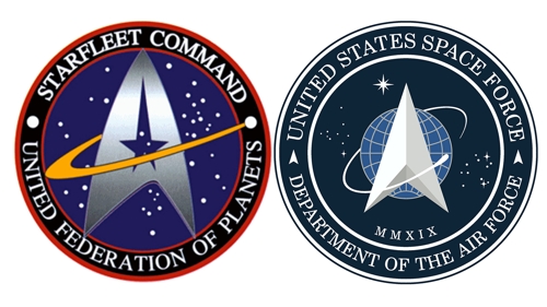 미국 우주군 로고가 '스타트렉' 표절?…온라인서 조롱 봇물
