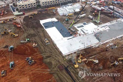 중국 후베이, '신종코로나' 병상 8천개 추가 확보 추진