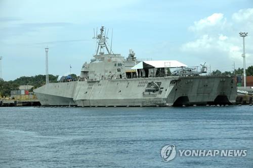 미국 해군 난사군도서 '항행의 자유' 작전…중국 견제