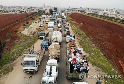 시리아 정부군 북서부 반군 거점 진입…터키 "자위권 행사할 것"