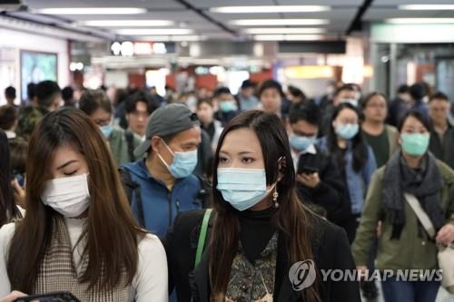 중국 신종코로나 확산 속 홍콩 항셍지수 3%대 폭락 개장