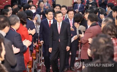 한국·새보수당, 꽉 막힌 통합 논의…막바지 '기싸움' 치열