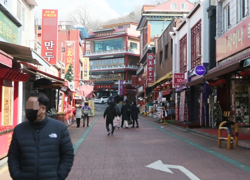 '신종코로나 비상'…인천 차이나타운에 관광객 발길 뚝