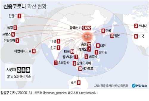 신종코로나에 中경제  '휘청'…경제 주체 70% 내주까지 '셧다운'