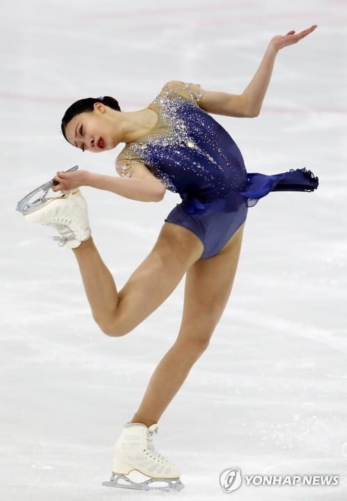 피겨 유영, `트리플악셀 클린`…종합선수권 쇼트 1위