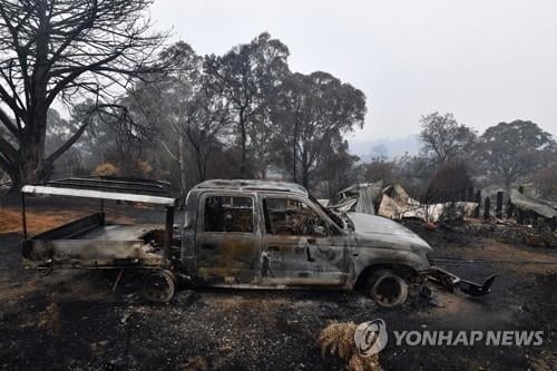 호주 산불, 서울 100배 `잿더미`...핏빛 하늘, "멸종의 물결 시작됐다"