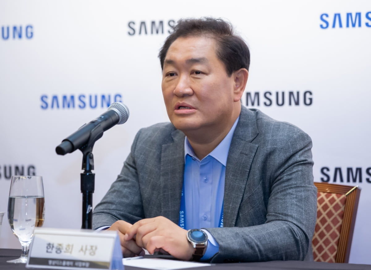 [CES 2020] 김현석 사장 "TV사업 8K 대중화가 목표…중국과는 2년 격차"