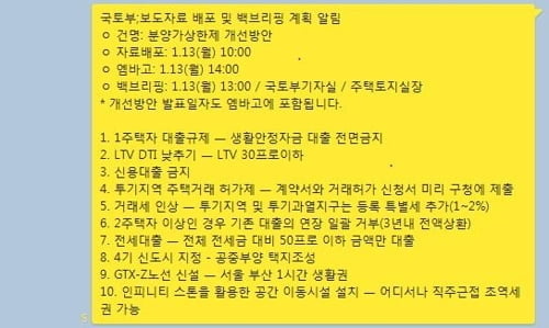 "13일 부동산 대책 발표" 가짜 뉴스에 `발칵`…어찌된 일?