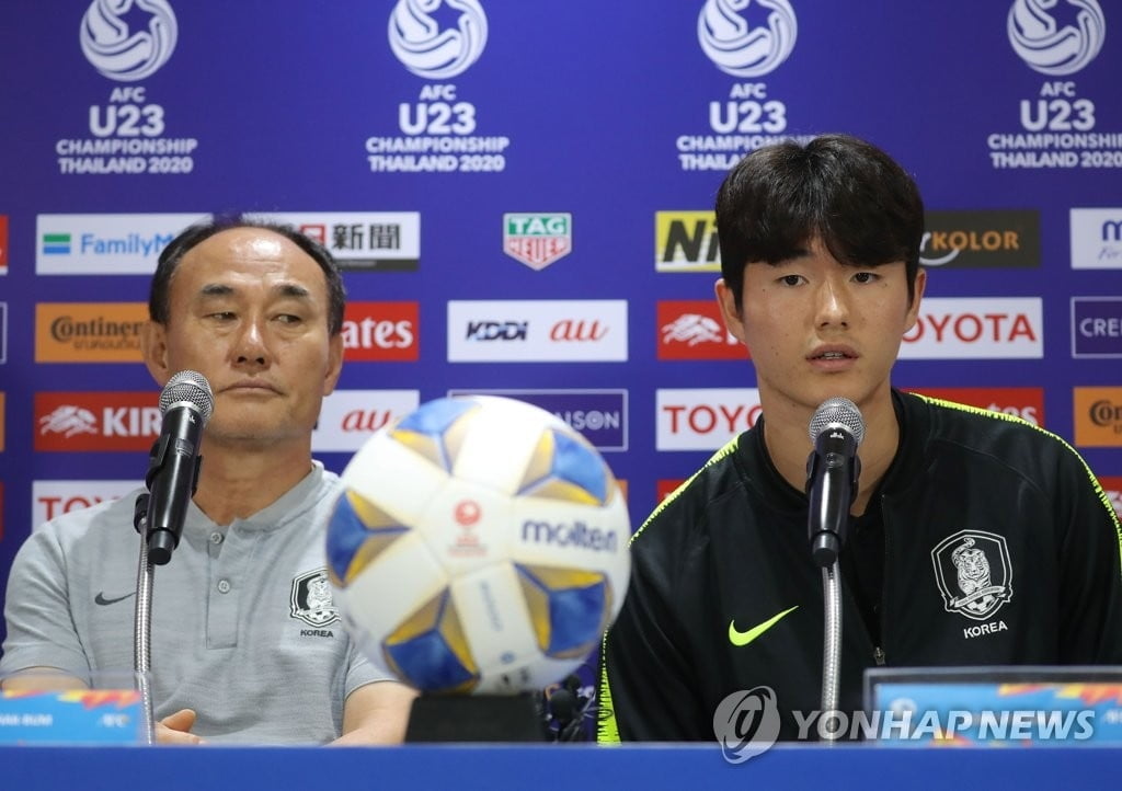 올림픽 본선 진출 축구대표팀, 일요일 밤 대회 첫 우승 도전