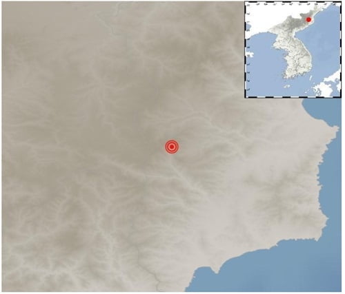 북한 지진, 함경북도 부근서 `규모 2.5`…"6차 핵실험 유발지진"
