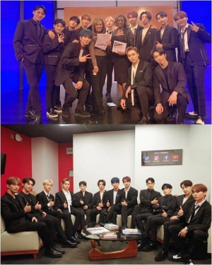 세븐틴, 美 유명 토크쇼 '굿데이 뉴욕' 출연 화제→북미 공연 임박