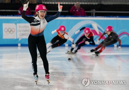 한국 쇼트트랙, 동계청소년올림픽 금메달 싹쓸이…서휘민 2관왕