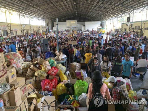 필리핀, 화산재 이용해 벽돌 제작…"창의적 대응"