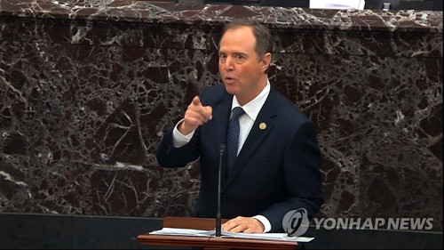 '24시간 대 24시간' 변론전쟁…미 민주 해밀턴 어록 인용해 포문