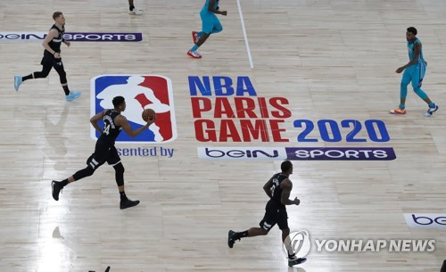 밀워키, NBA 정규리그 사상 첫 프랑스 경기서 40승 달성(종합)