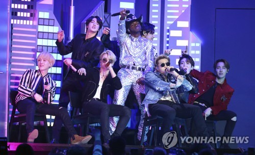 방탄소년단, 한국 가수 첫 그래미 공연…대중음악사 또 한획(종합)