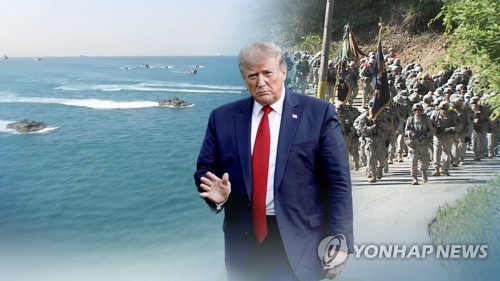 트럼프, 방위비 협상 목전서 "한국, 훨씬 더 많이 내게 될 것"