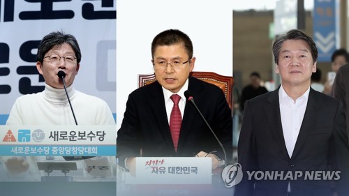한국당 총선전략 '빅텐트 짜기' 올인…"기승전·보수통합"