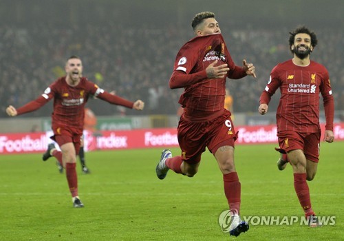 리버풀, 울버햄프턴 꺾고 40경기 연속 무패…英축구 다섯번째