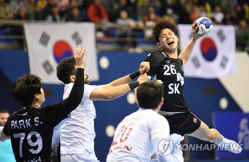 한국 남자핸드볼, 일본에 대역전승…아시아선수권 결승 진출