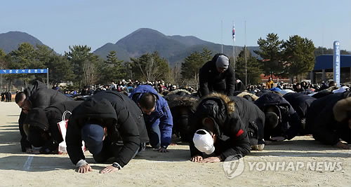 공군 1천500여명 올해 첫 입영…4주 기본군사훈련