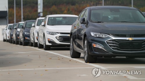 작년 국내 자동차 판매액 59조원, 2.9%↑…수입차 점유율 28%