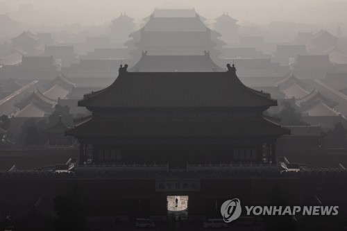 베이징 작년 초미세먼지 17% 넘게 감소