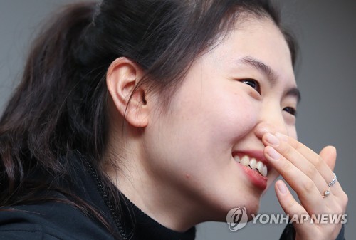 웃으며 돌아온 심석희 "기다려줘서 고마워요"