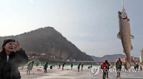 '국가대표 겨울축제' 화천산천어축제 27일 드디어 개막