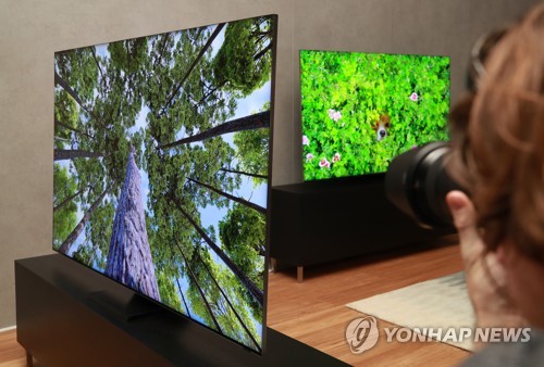 '글로벌 데뷔' 세로TV에 시선집중…삼성 TV 발표에 취재진 북적