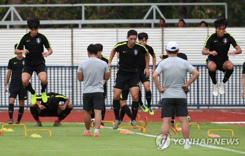 김학범호, 이란전 대비 비공개 훈련 "분석 끝! 승리한다"