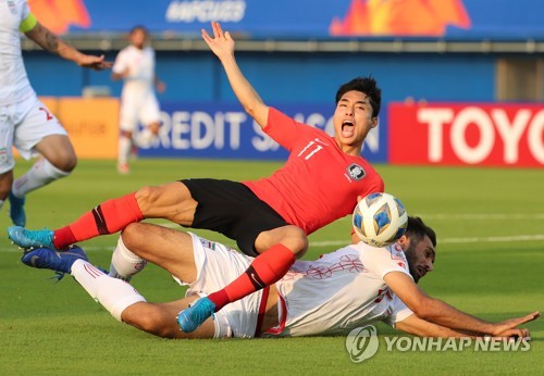 '이동준·조규성 꽝!꽝!'…김학범호, 이란 꺾고 8강 진출 확정