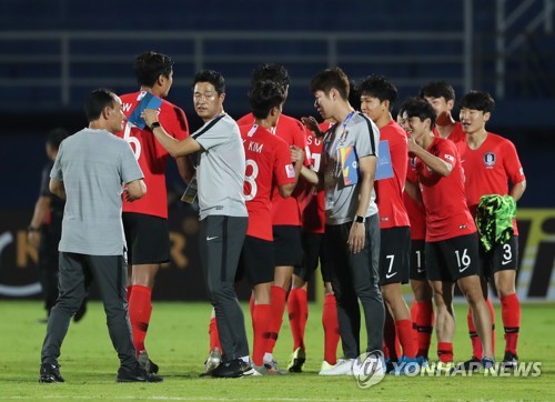 김학범의 자신감 "체력·전술 준비는 끝…경험만 쌓이면 된다"