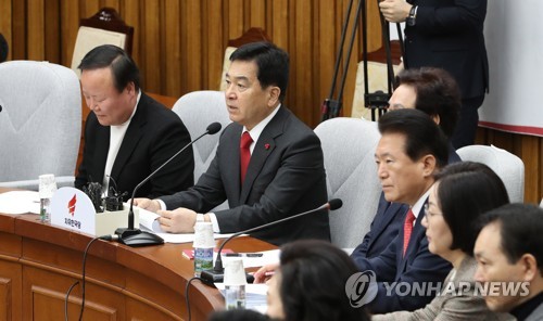 한국당 "청, 인권위 카드로 검찰 겁박…선관위는 정권 하수인"