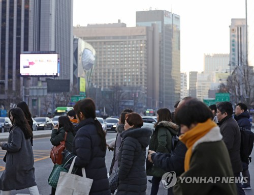 큰 일교차 이어져…미세먼지 농도 '보통'∼'나쁨'