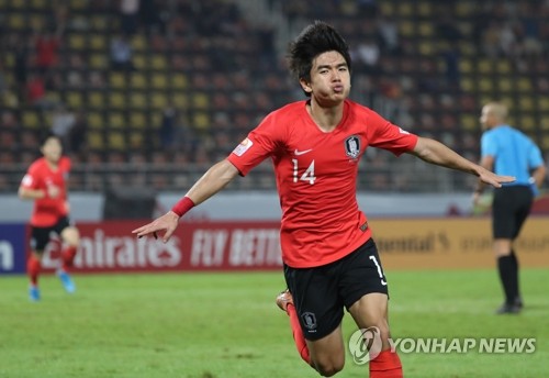 한국 남자축구, 세계 첫 9회 연속 올림픽 본선…호주 꺾고 결승(종합)