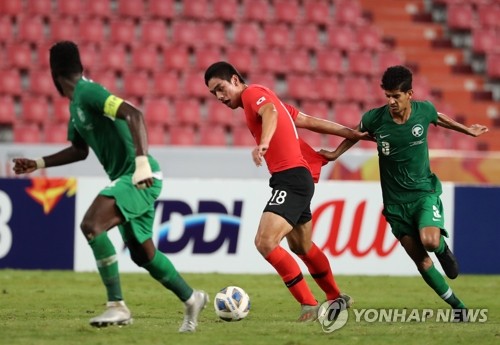 [고침] 체육('정태욱 결승골' 한국, 사우디 꺾고 AFC U-23…)