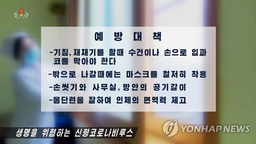 북한, '신종코로나' 차단 검역 총력…입국장에 열화상 카메라